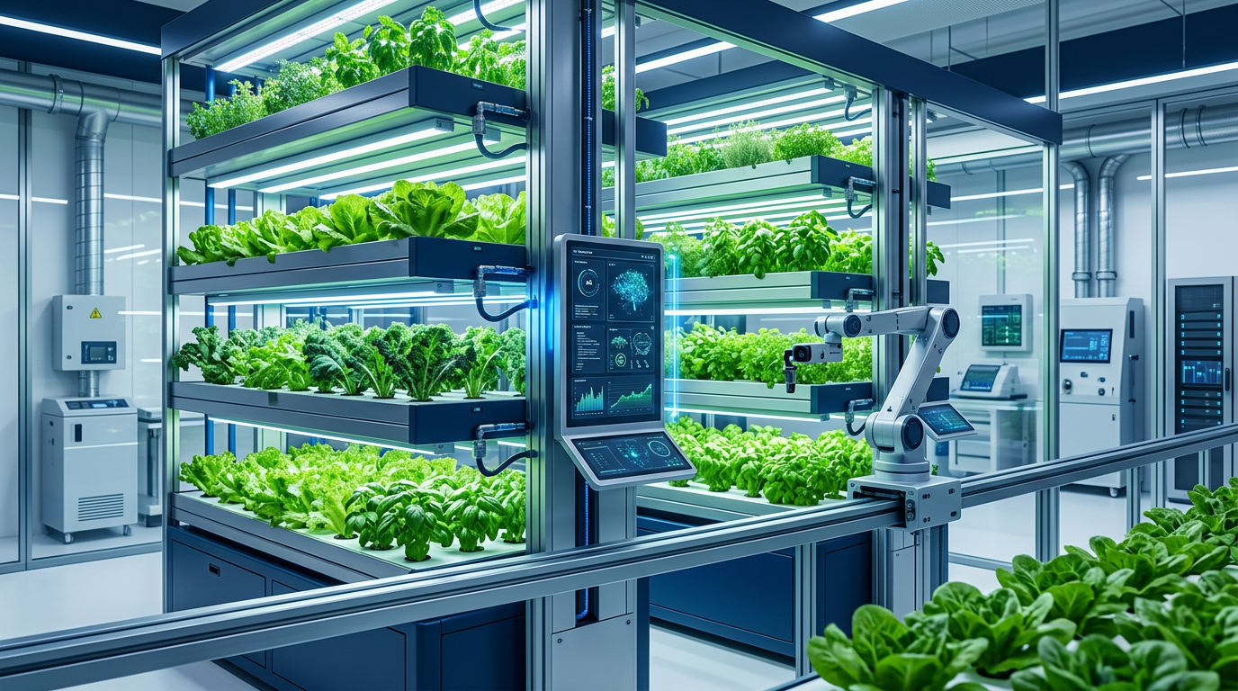 AgTech 2026 : Le Boom des Fermes Verticales pilotées par l'IA